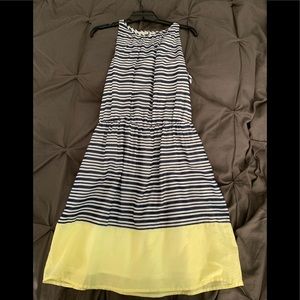 Navy/Yellow Size M Old Navy light cotton dress